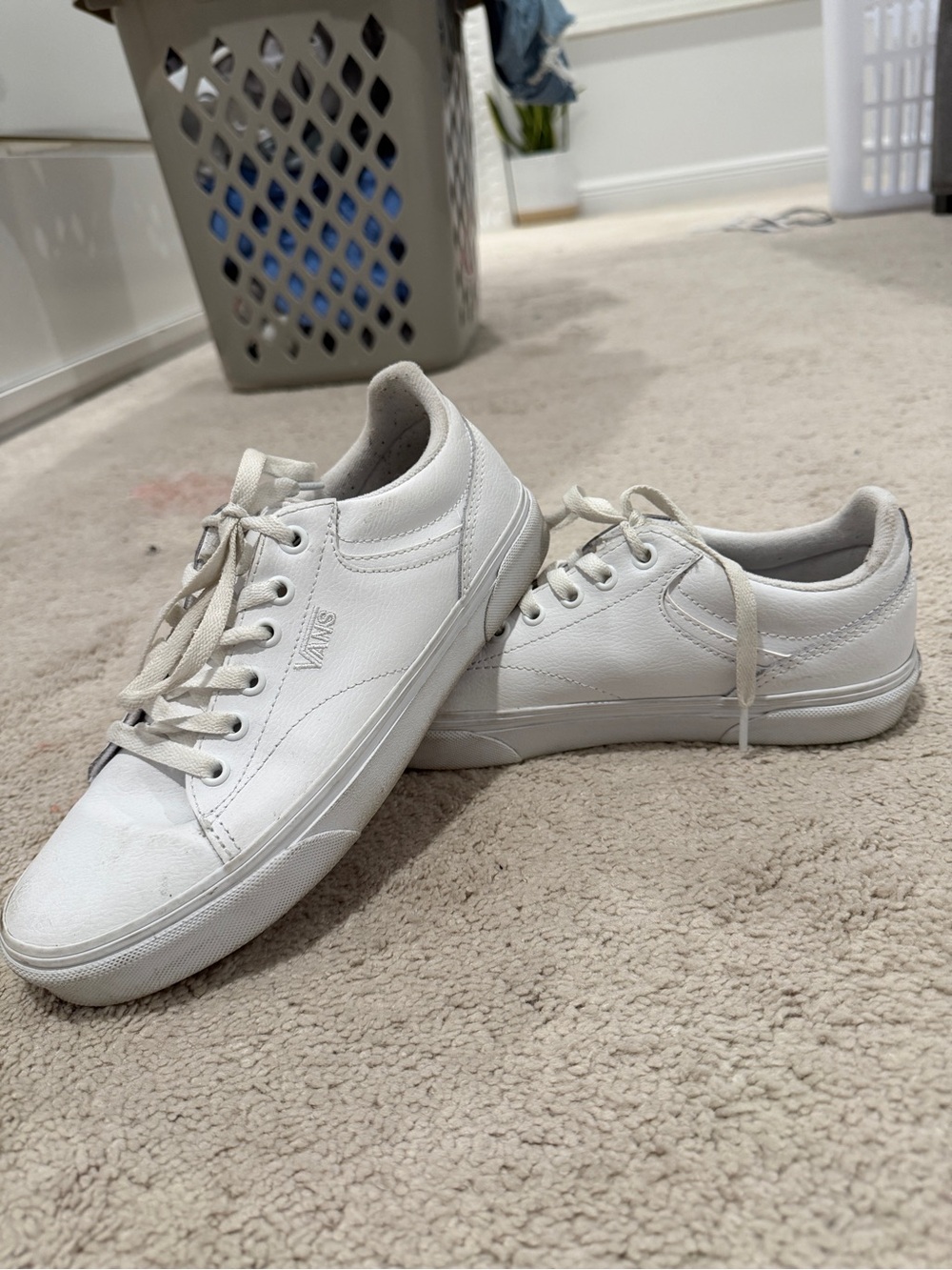 Vans Classic White Sneakers - Picture 2 of 5